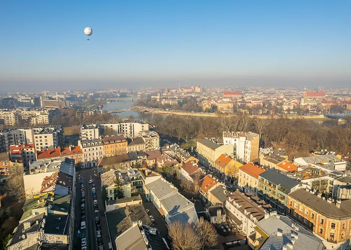 Podgorze 2-bedrooms - 54m2, Air Con - By Rentujemy Lägenhet Kraków